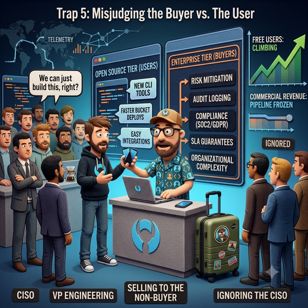 Trap 5: Misjudging the Buyer vs. The User